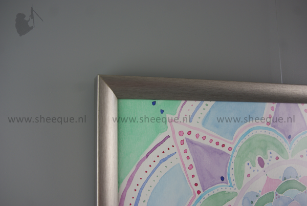 aquarel schilderij mandala